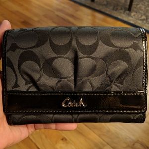 Coach Ashley Wallet Black
